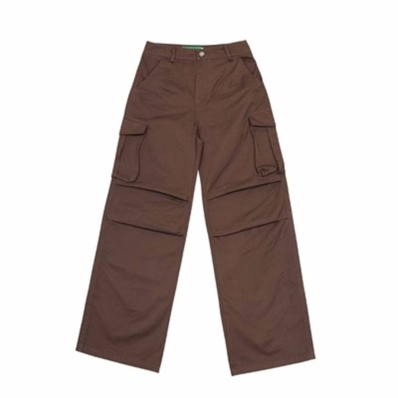 Women's High Waist Loose Casual Cargo Pants
