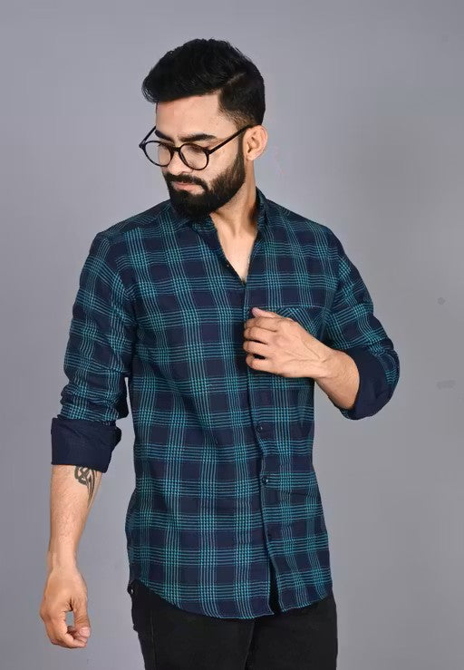 Men's Checked Regular Multicolor Shirts