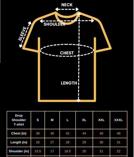 oversized t shirt for men