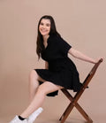 Beautiful Short Dress (Black) Velvark.com