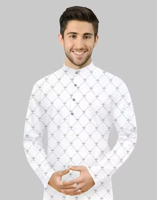 NEW DESIGNS PRINTED KURTA PAJAMA SET