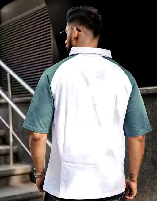 OVERSIZED COTTON BLEND TSHIRT FOR MEN