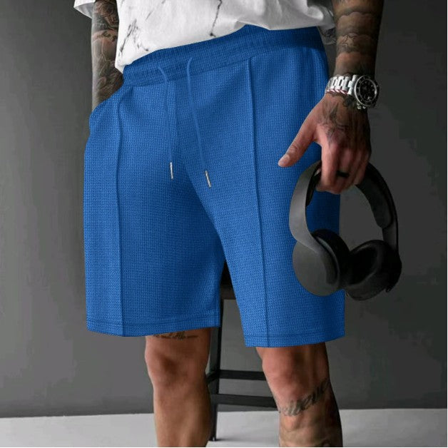 Solid Color Versatile Casual Five-point Sports Shorts