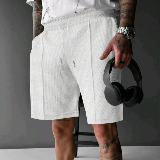 Solid Color Versatile Casual Five-point Sports Shorts