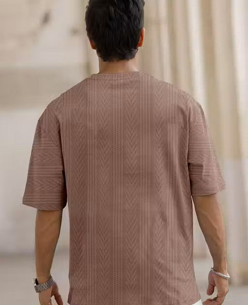 Casual Brown T-Shirt for Men Velvark.com
