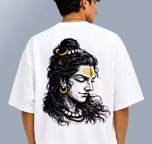 Mahadev Graphic Oversized T-Shirt Velvark.com