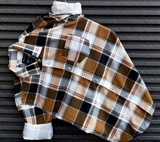Trendy Casual Checks Men Shirts