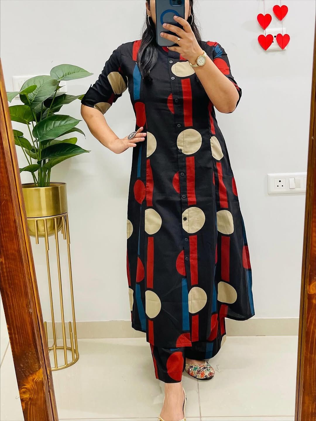 Cotton kurti Pant set