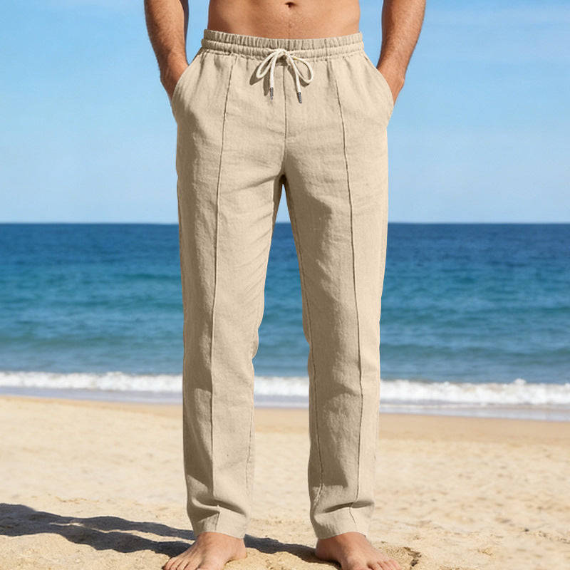 Mens Casual Springautumn Pants In A Loose, Breathable American Style