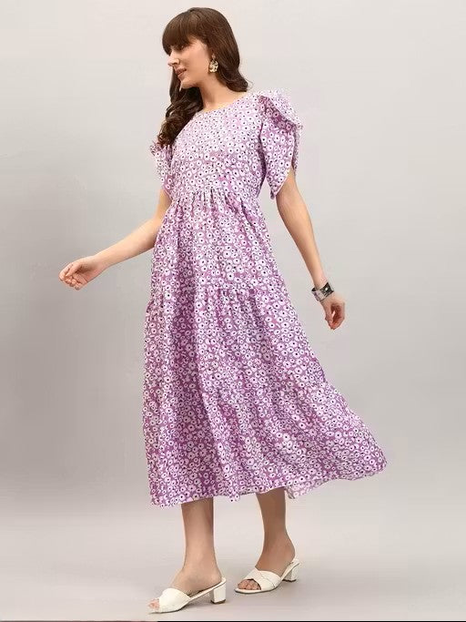 Trendy A-Line Midi Kurti for Women