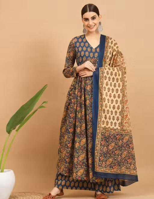 Kurta with Dupatta and Bottomwear