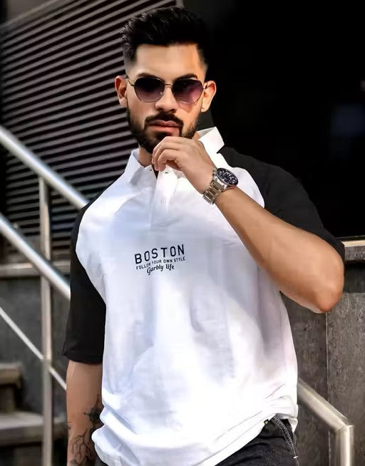 OVERSIZED COTTON BLEND TSHIRT FOR MEN