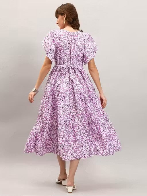 Trendy A-Line Midi Kurti for Women