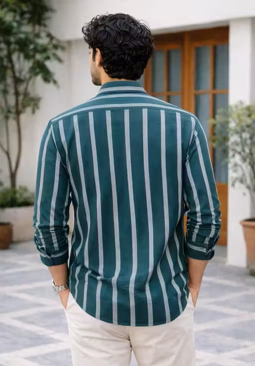 Men's Shirts Printed Full Sleeve