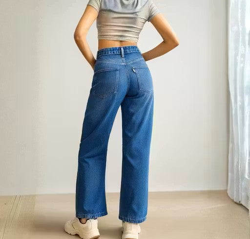 Women’s Comfort Fit Wide-Leg Jeans