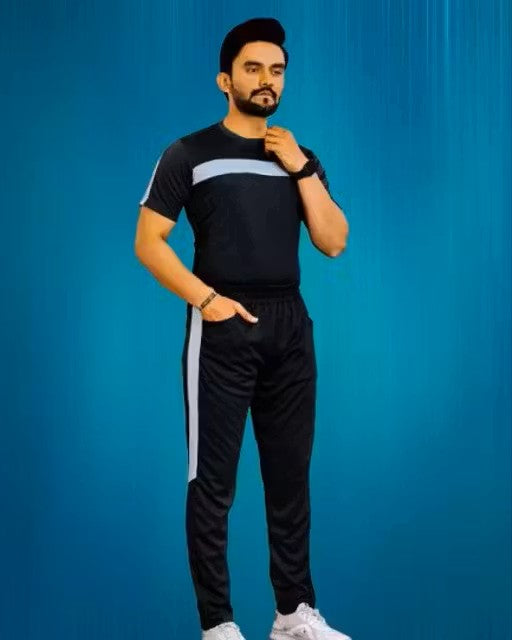 STRIPED MEN'S NIGHTSUIT