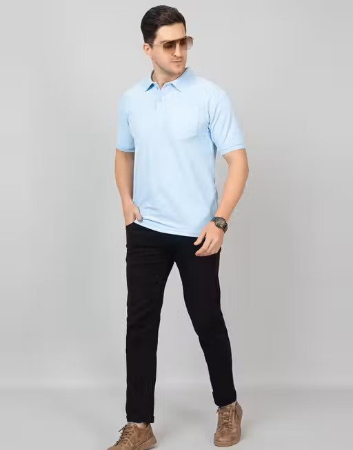 polo tshirt for men with pocket
