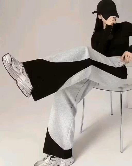TRENDY CONTRAS TROUSER FOR WOMEN