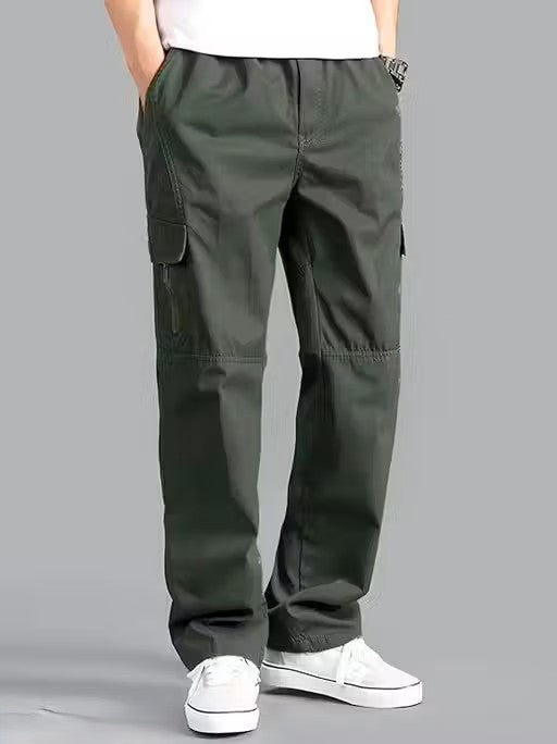 MEN'S CARGO PURE COTTON PANTS