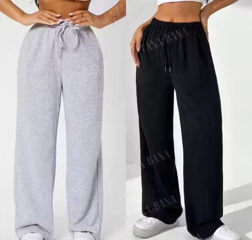 Straight Fit Cotton Jogger Pants