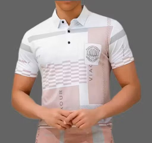 Men's Printed polo t shirts