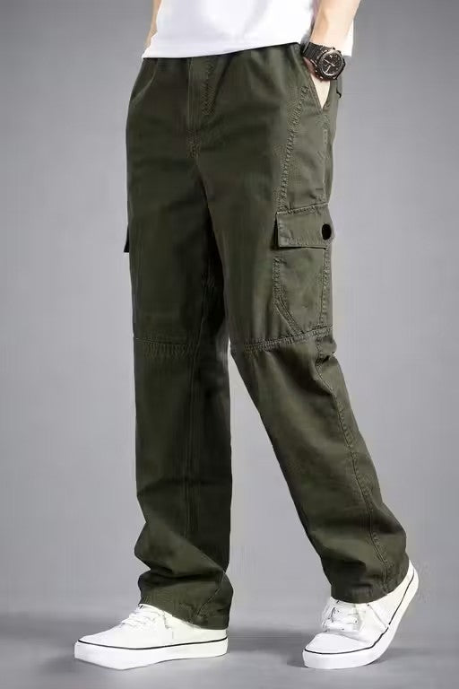 MEN'S CARGO PURE COTTON PANTS