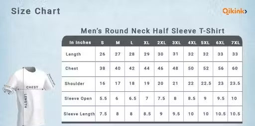 Mens half Sleeve Mustred TShirt