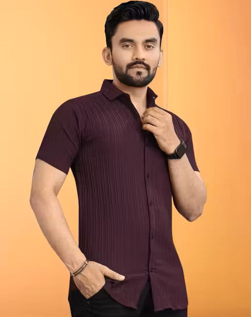 Men Slim Fit Shirt