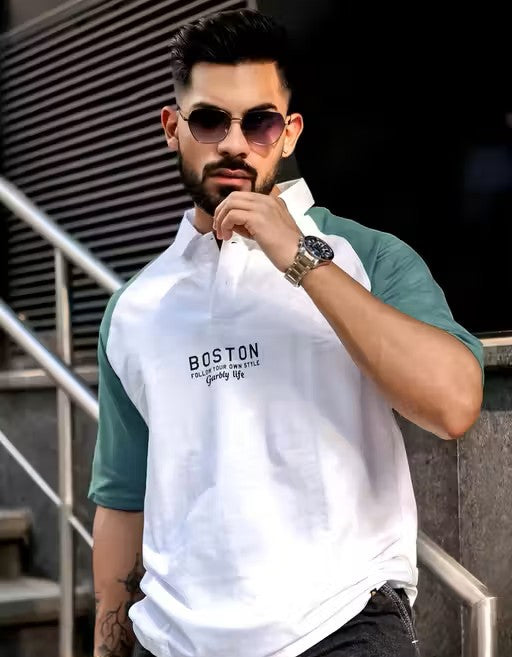 OVERSIZED COTTON BLEND TSHIRT FOR MEN