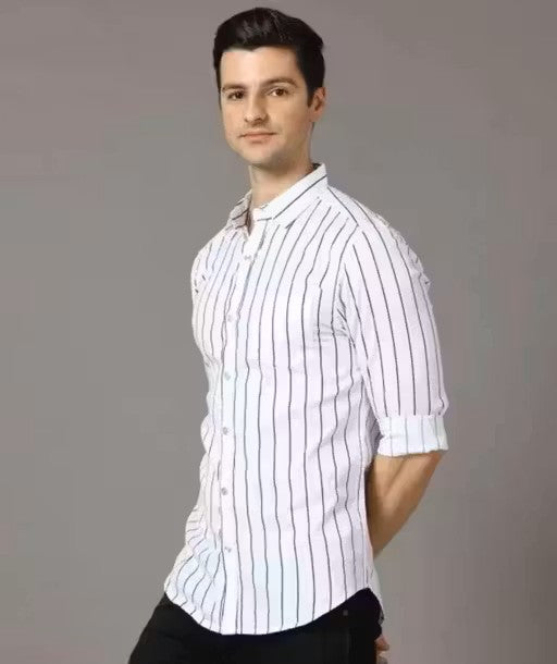 Regular Fit Solid Spread Collar Casual Shirt for partywear