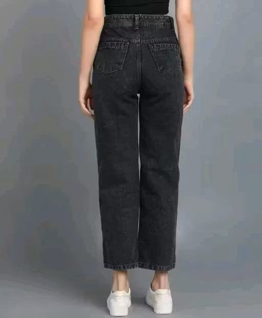 STRAIGHT FIT FADED JEANS FOR GIRLS