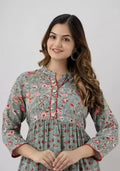 Ethnic wear Printed dress Velvark.com
