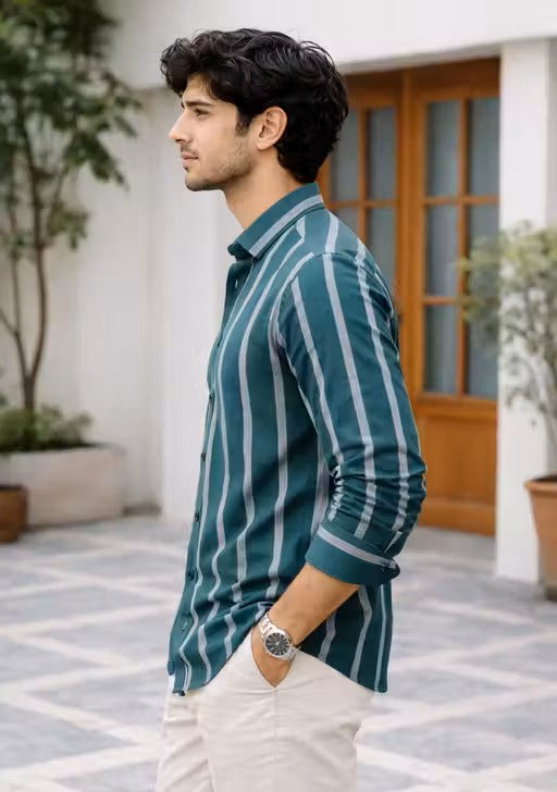Men's Shirts Printed Full Sleeve