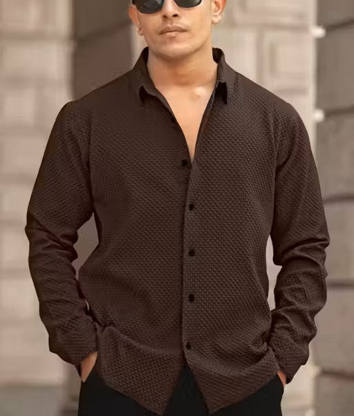 Regular Fit Full Sleeves Shirt