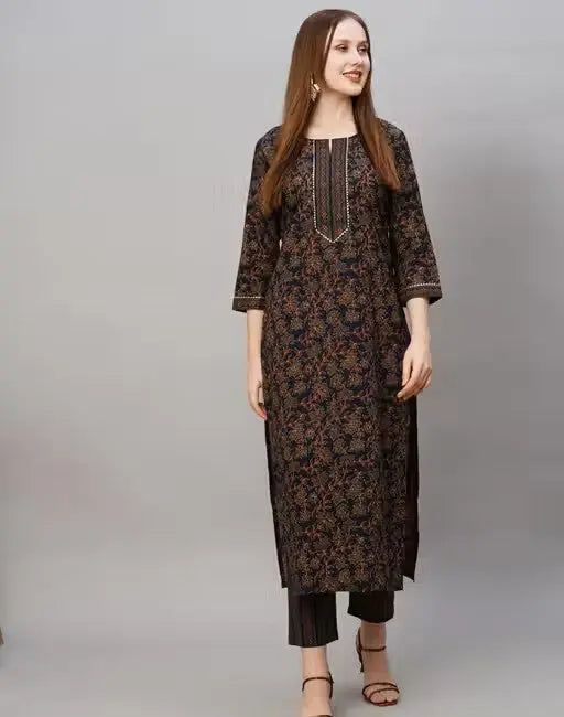 Cotton Kurta Pant set Velvark.com