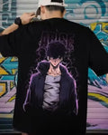 Black Cotton Oversized Anime Velvark.com