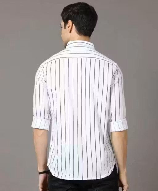 Regular Fit Solid Spread Collar Casual Shirt for partywear