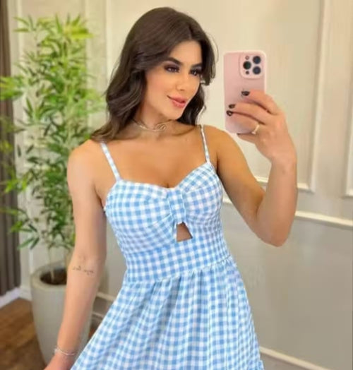 COTTON TIERED MAXI DRESS