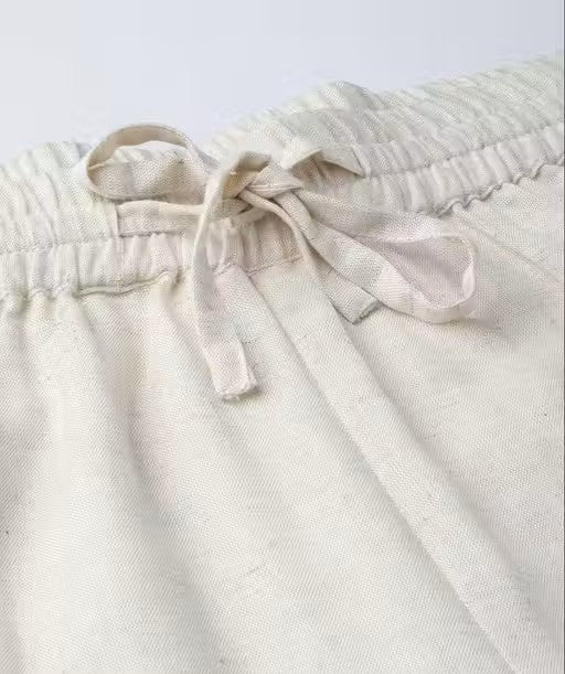 Woman khadi plazzo lace