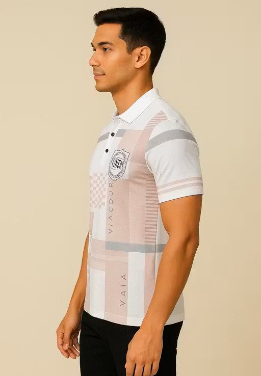 Men's Printed polo t shirts