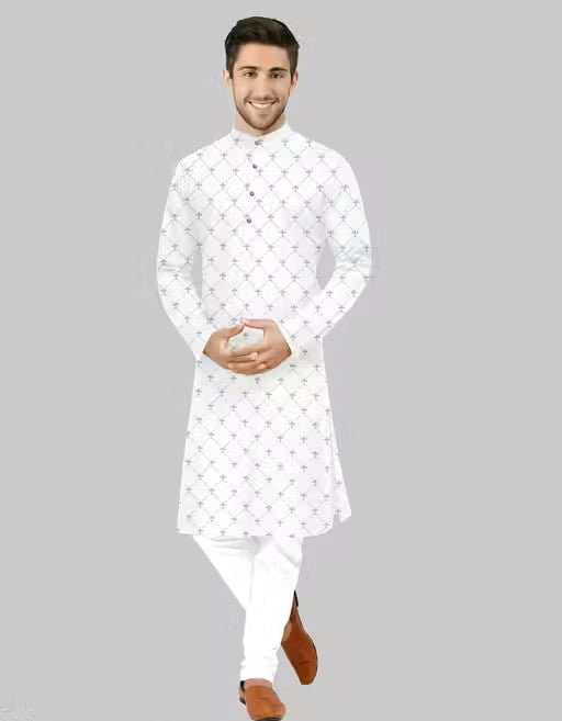 NEW DESIGNS PRINTED KURTA PAJAMA SET