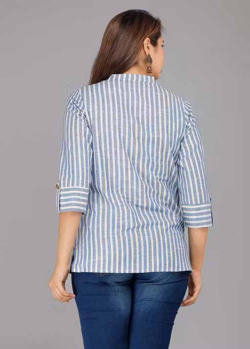 Stylish Girl's and women cotton shirt style top
