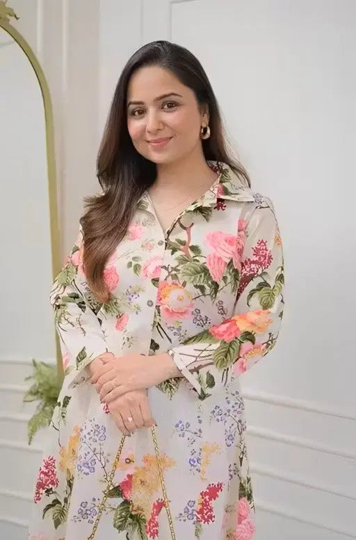 WOMEN PRINTED KURTA SET Velvark.com