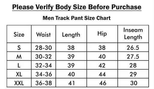 "Premium Men Track pants