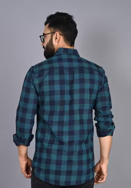 Men's Checked Regular Multicolor Shirts
