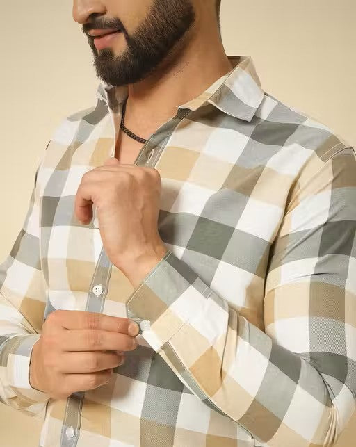 Men's  CHECK SHIRT