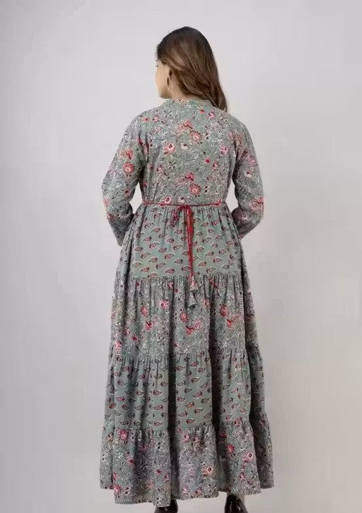 Ethnic wear Printed dress Velvark.com