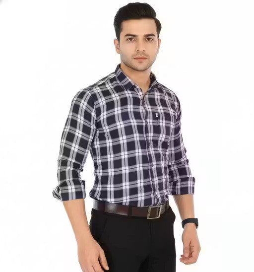 Check Shirt for Men with Premium Cotton